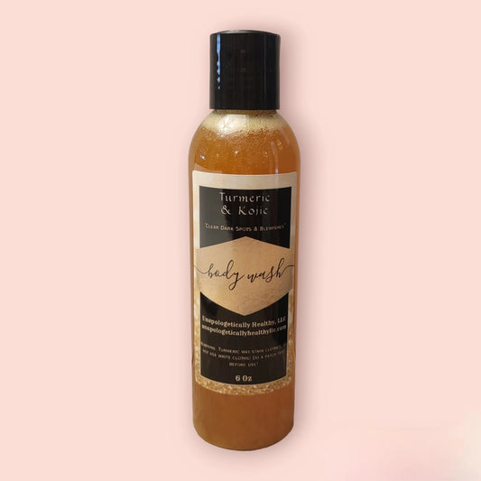 Turmeric & Kojic Face & Body Wash (Gel)