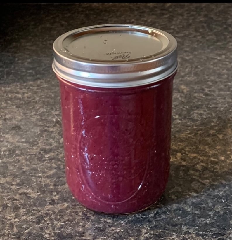 Organic Elderberry & Ginger Sea Moss Gel 16oz Jar