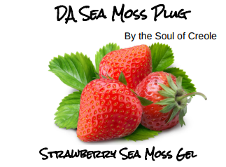 Organic Strawberry Sea Moss Gel