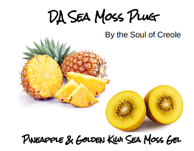 Organic Pineapple & Golden Kiwi Sea Moss Gel