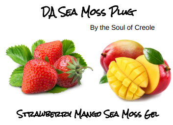 Organic Strawberry & Mango Sea Moss Gel