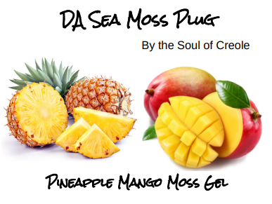 Organic Pineapple & Mango Sea Moss Gel