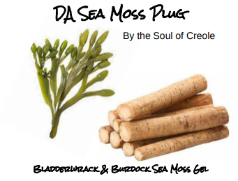 Badderwrack & Burdock Root HERBAL Sea Moss Gels