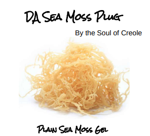 Organic Sea Moss Gel (Plain) 16oz Jar