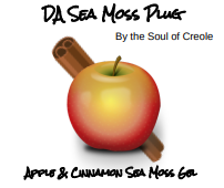 Organic Apple Cinnamon Sea Moss Gel 16 oz