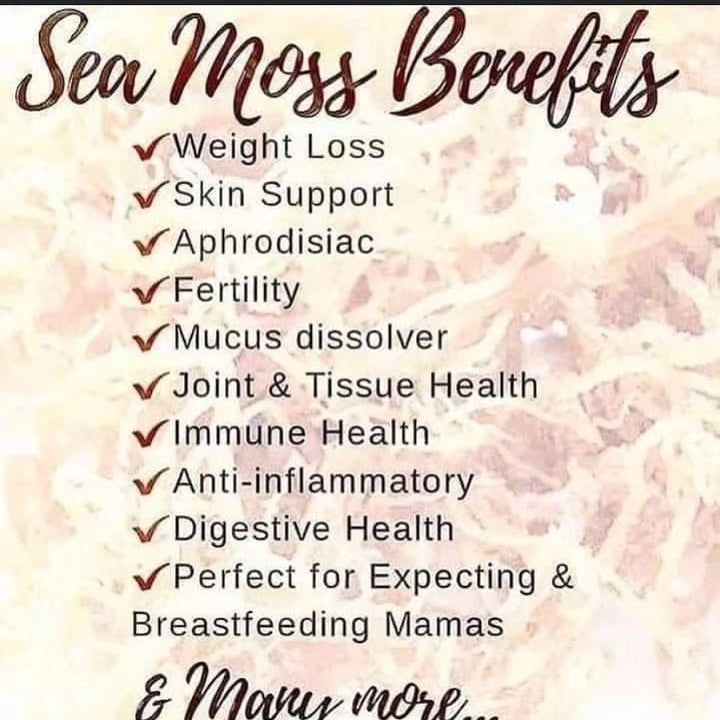 Sea Moss Fruit Drinks 8 oz