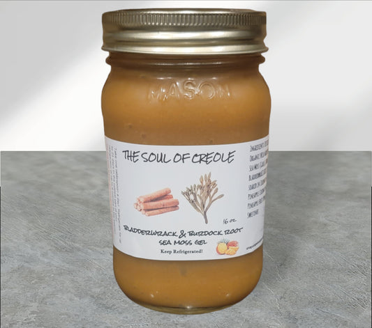 Badderwrack & Burdock Root HERBAL Sea Moss Gel 16oz Jar