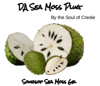 Organic Soursop Sea Moss 16 oz Jar