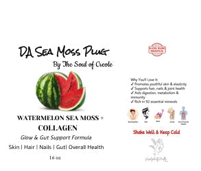 NEW *** Sea Moss & Collagen Fruit Drinks 16oz
