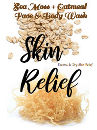 Sea Moss + Oatmeal Face & Body Wash (Eczema & Dry Skin Relief)