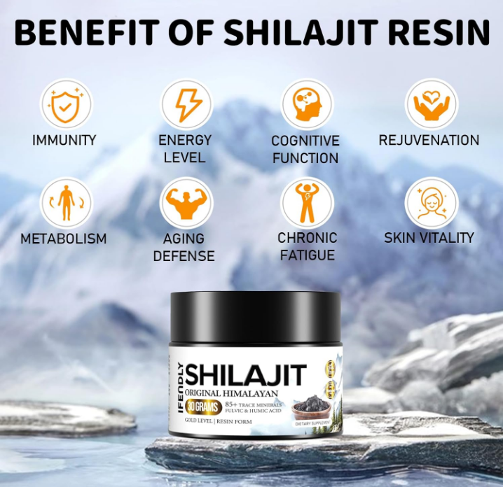 Shilajit Resin Supplement
