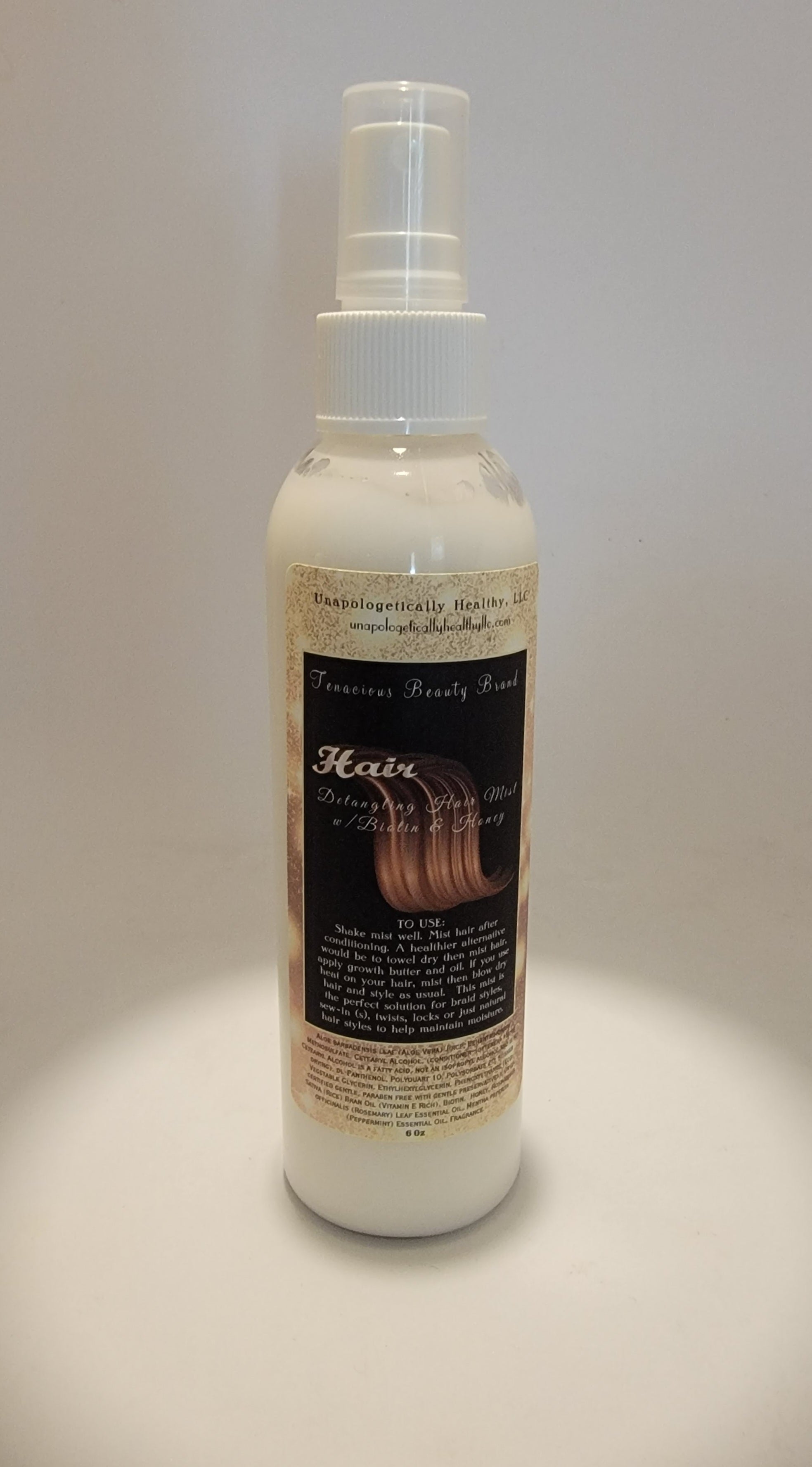 Detangling Hair Mist With Biotin & Honey