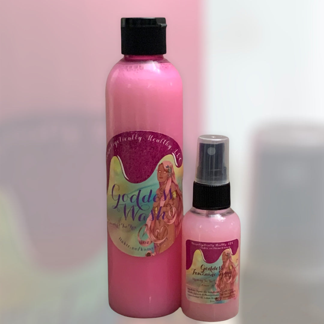 Goddess Wash and Spray Set