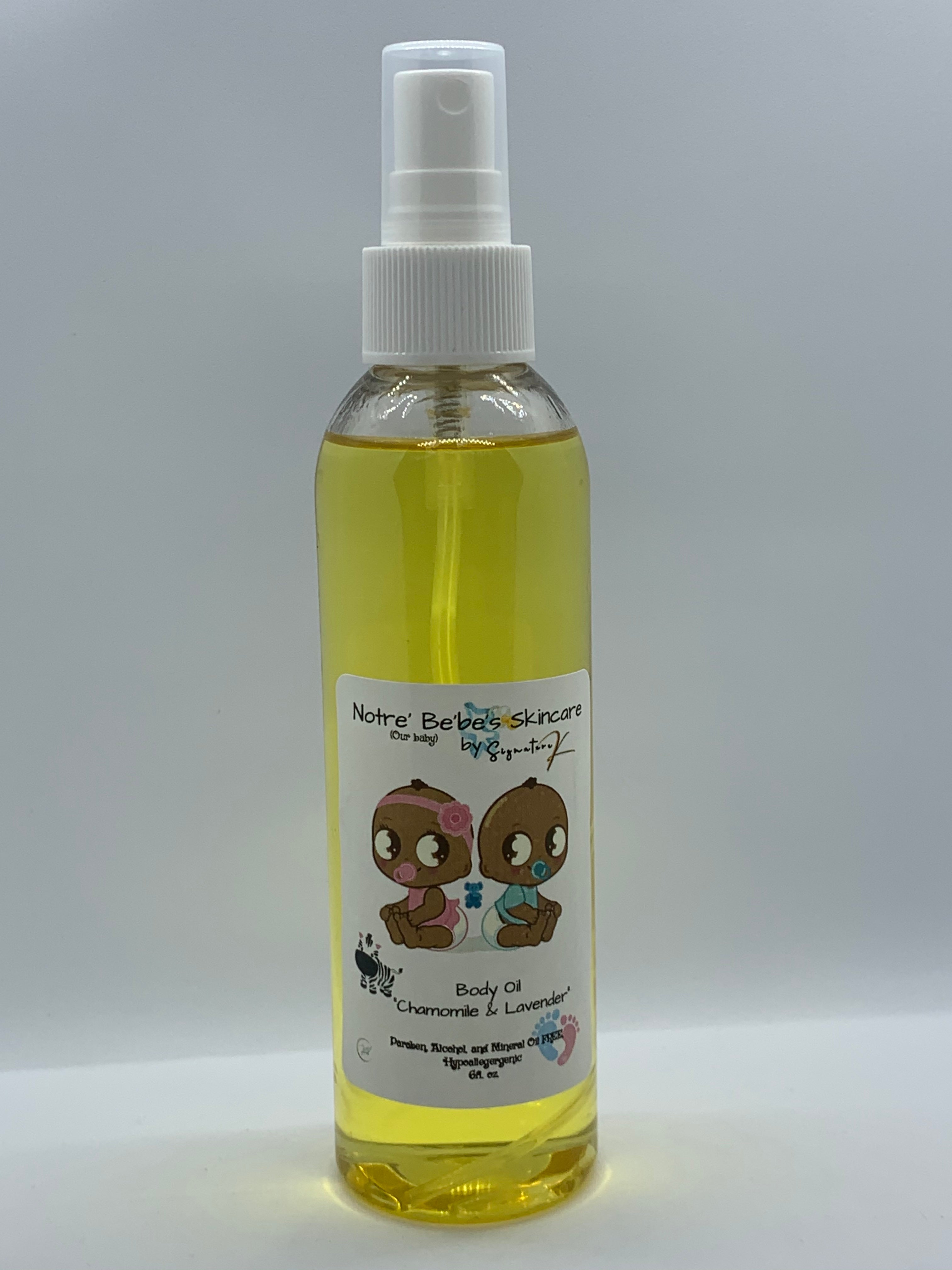 Notre' Bebe Skincare by Signature K- Body Oil (Chamomile & Lavender)